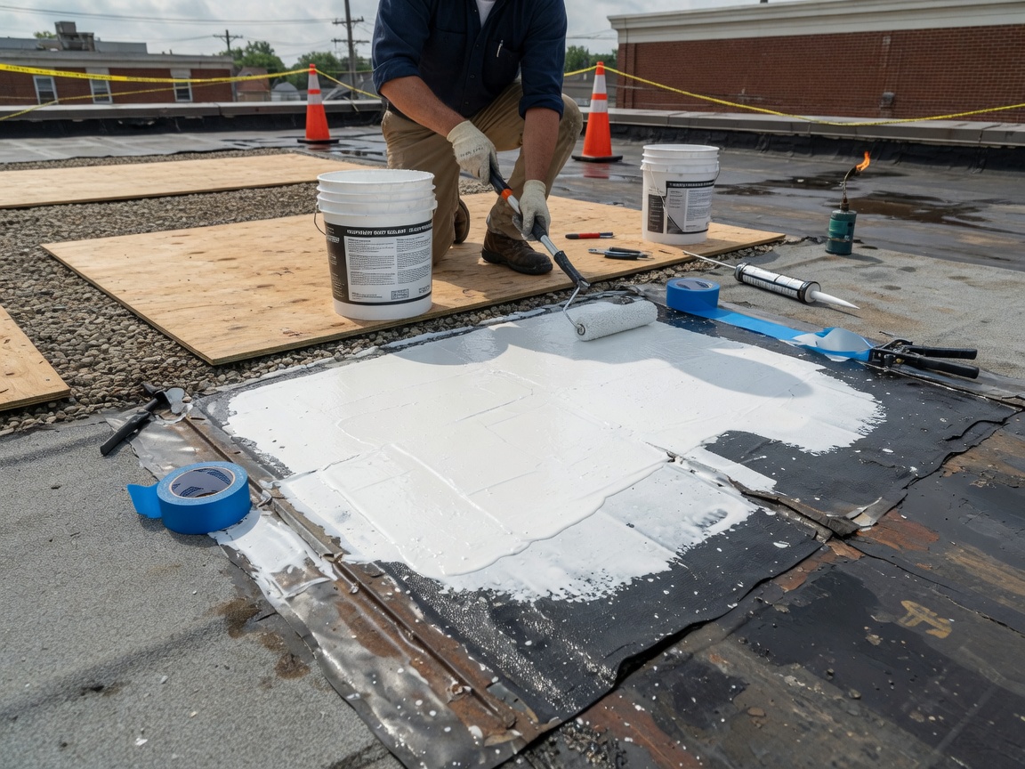 Temporary waterproofing services